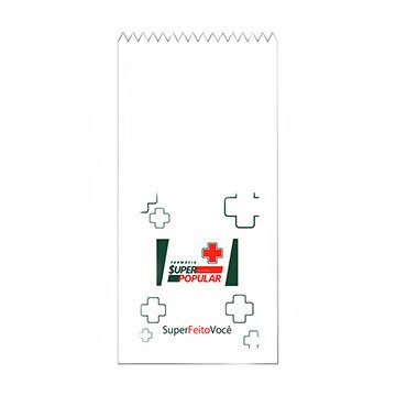 Saco de Papel Super Popular 7x16cm PCT 1.000UN