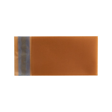 Saco Plástico Ambar 40x70mm Aba 20mm com Adesivo PCT 500UN