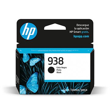 Cartucho HP 4S6X8PL Preto 938
