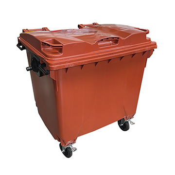 Conteiner Injetado Marrom 1000L