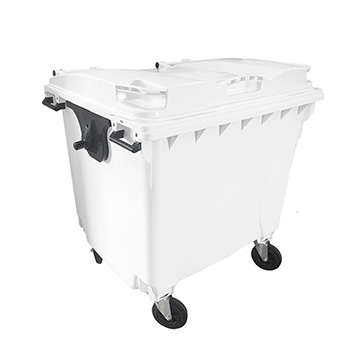 Conteiner Injetado Branco 1000L