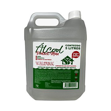 Álcool Gel 70° Waltrick 4,5Kg