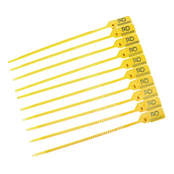Lacre de Segurança Amarelo Raia Drogasil 25cm PCT 250UN