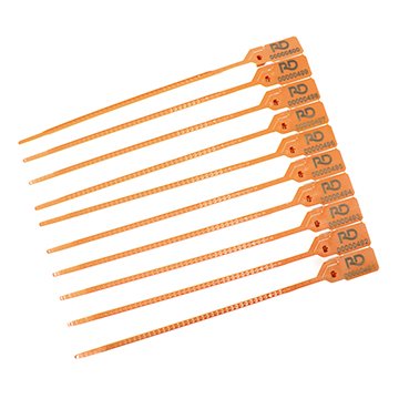 Lacre de Segurança Laranja Raia Drogasil 25cm PCT 250UN