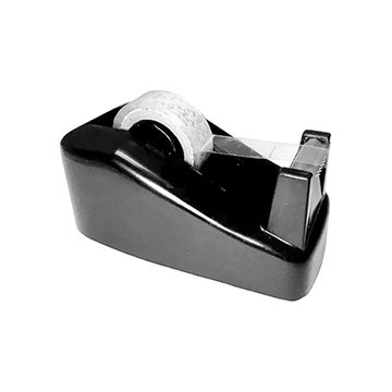 Suporte para Fita Adesiva Go Office Pequeno Preto