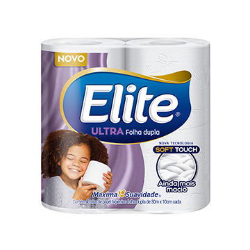Papel Higiênico Elite  Folha Dupla FD 4UN