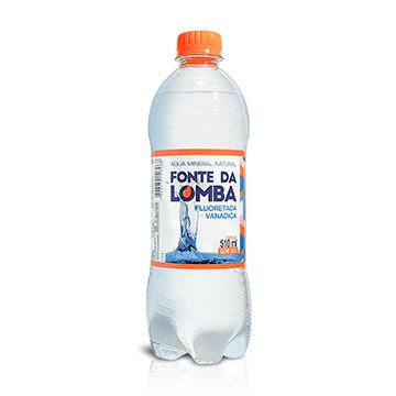 Água Mineral com Gás Fonte da Lomba 510ml FD 12UN
