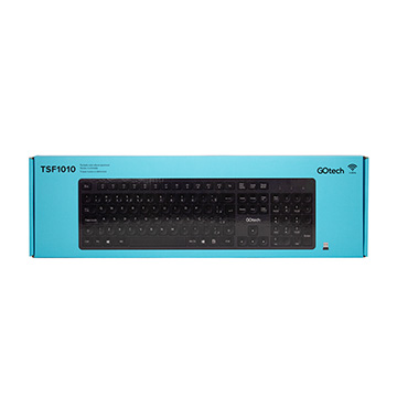 Teclado Sem Fio 2,4Ghz TSF1010 Preto | GoTech