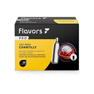 Capsula de Gás para Garrafa de Chantilly CX 10UN