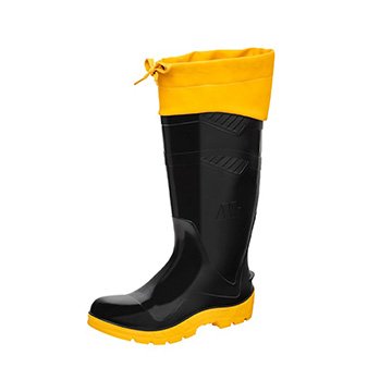 Bota PVC Marluvas 100AWORKCAPRAPL Cano Longo Preta 45/46