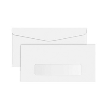 Envelope Ofício com Janela Scrity Offset 114x229mm PCT 10UN