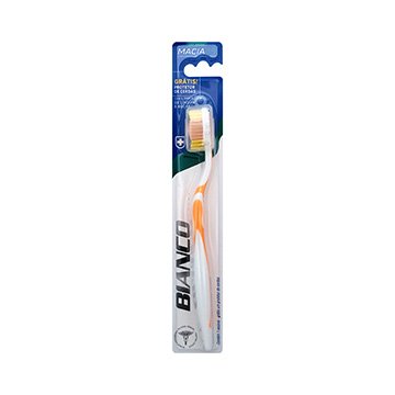 Escova Dente Clean Action Bianco Macia 35 mm Laranja