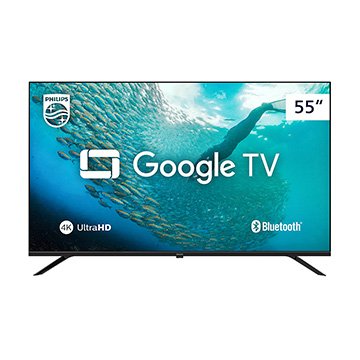 Smart TV 4K 55" Philips Google TV 55PUG7019