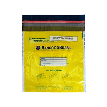 Envelope Plástico Amarelo Médio BB PCT 50UN