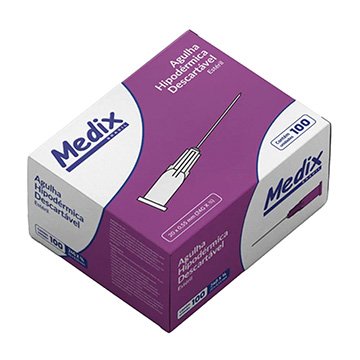 Agulha Hipodérmica 20 X 0,55mm Violeta CX 100UN