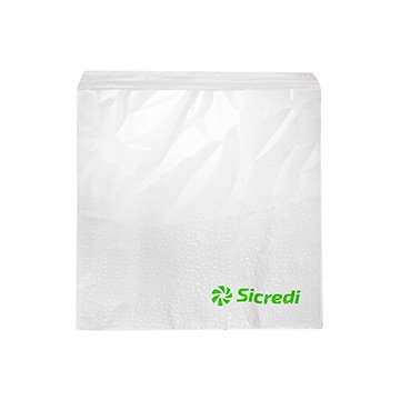 Guardanapo Sicredi 29x29cm CX 24 PCT 100UN