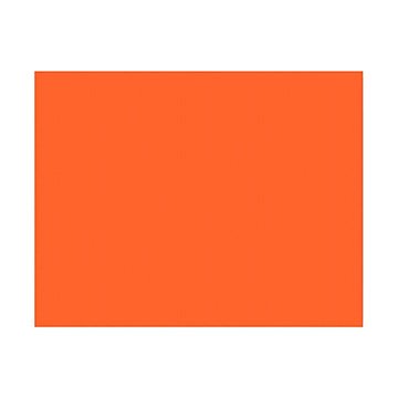 Placa de EVA 40x60cm Laranja PCT 10UN