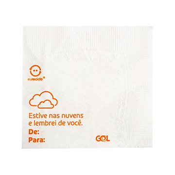 Guardanapo Folha Dupla Gol 23x23cm CX 48 PCT 50UN