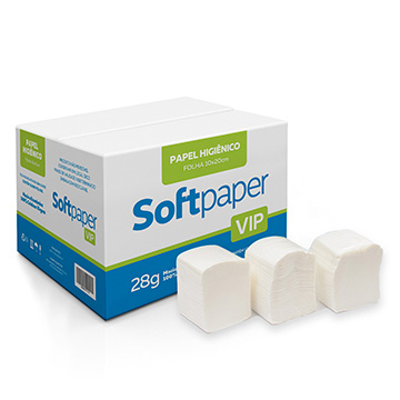 Papel Higiênico Interf Softpaper Vip FD 28g CX 9.000UN