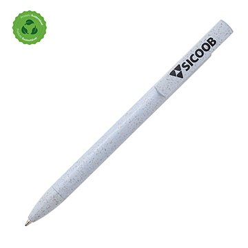 Caneta Sicoob Fibra de Trigo CX 50UN