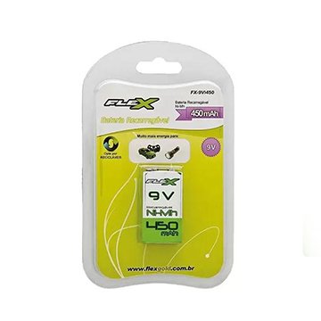 Bateria Recarregável Flex FX-9V/45B1 450mAh
