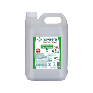 Álcool Gel  70° Nova Era 4,3kg