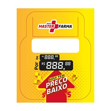 Etiquetas de Preço MasterFarma M PCT 100UN