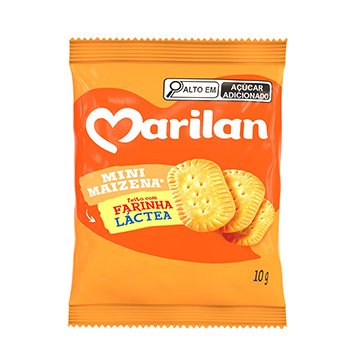 Biscoito Mini Maisena Marilan 10g CX 200UN