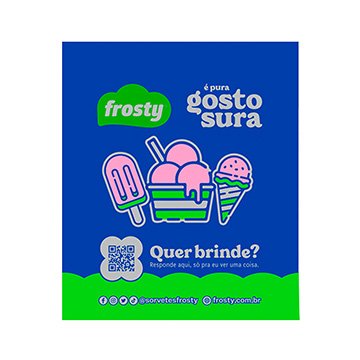 Saco Plástico Térmico Delivery Frosty 32x36CM PCT 1000UN