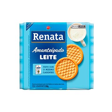 Biscoito Amanteigado Renata Leite 330gr