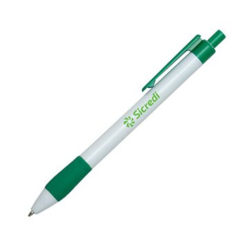 Caneta Plástica e Emborrachada Sicredi PCT 50UN