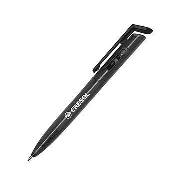 Caneta Plástica Cresol Preto PCT 50UN