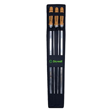 Conjunto Espetos 70cm Sicredi V2 3pçs