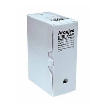 Arquivo Morto Polibras 350x130x250mm Branco 10UN