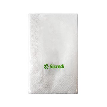 Guardanapo Sicredi 40x23 CX40PCT 25UN