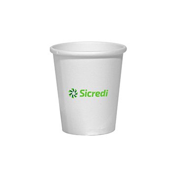 Copo de Papel Sicredi V2 120ml PCT 50UN