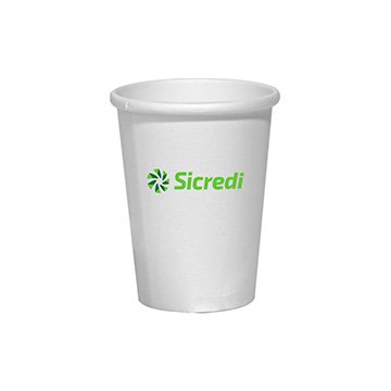 Copo de Papel Sicredi V2 180ml PCT 50UN