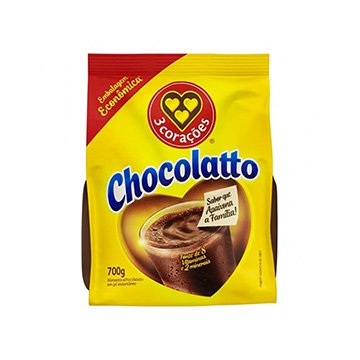 Achocolatado em Pó 3 Corações 700g