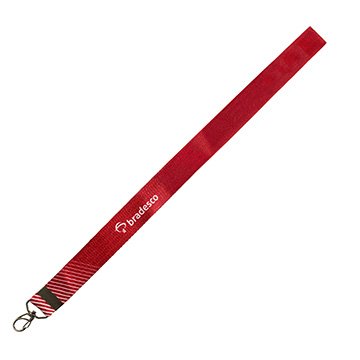 Cordão para Crachá Sou Bradesco PCT 5UN