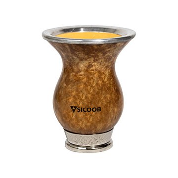 Cuia Porongo Natural Sicoob