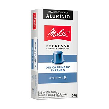 Cápsula Melitta Descafeinado Intenso