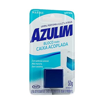 Bloco Sanitário Caixa Acoplada Azulim Marine 50g