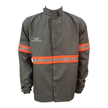 Camisa NR10 Risco II Cinza Com Refletivo G