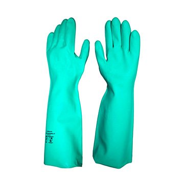 Luva Nitrilica Imbat 45 sem Forro Verde GG
