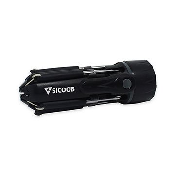 Lanterna Multifuncional com Ferramentas Sicoob