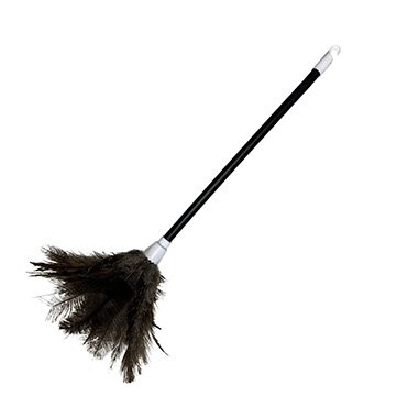 Espanador de Pó Pena Avestruz Nomo Clean N°45