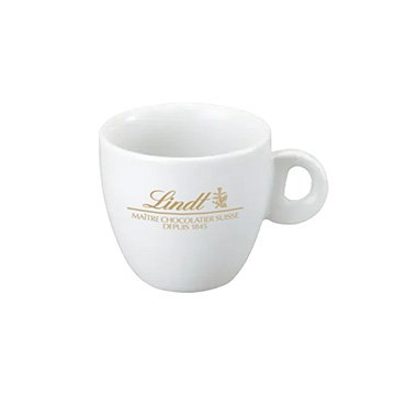 Xicara Café Porcelana 75ml Lindt CX 12UN