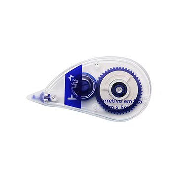 Fita Corretiva Branca CFT1002 5mm x 6M | BRW