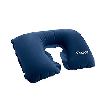 Almofada de pescoço Sicoob Azul UN