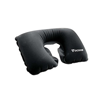 Almofada de pescoço Sicoob V2 Preta UN